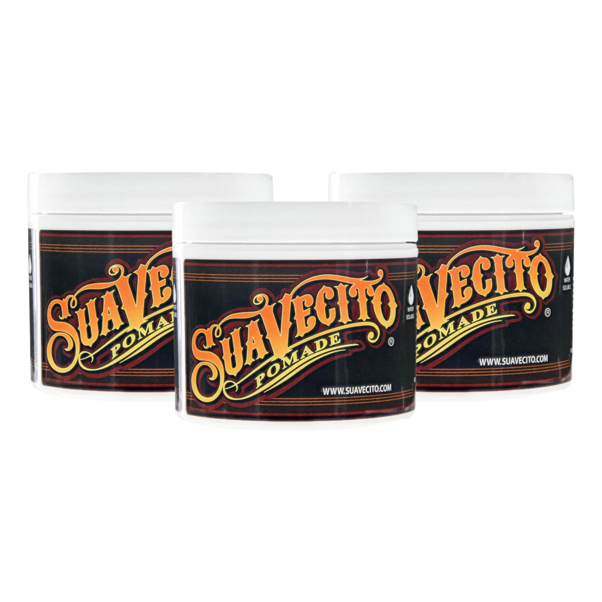 Suavecito Original Hold Pomade Trio