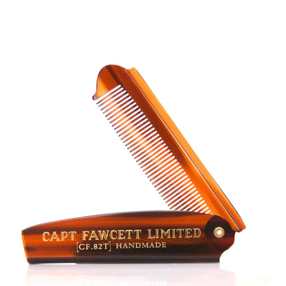 Captain Fawcett's Folding Beard Comb