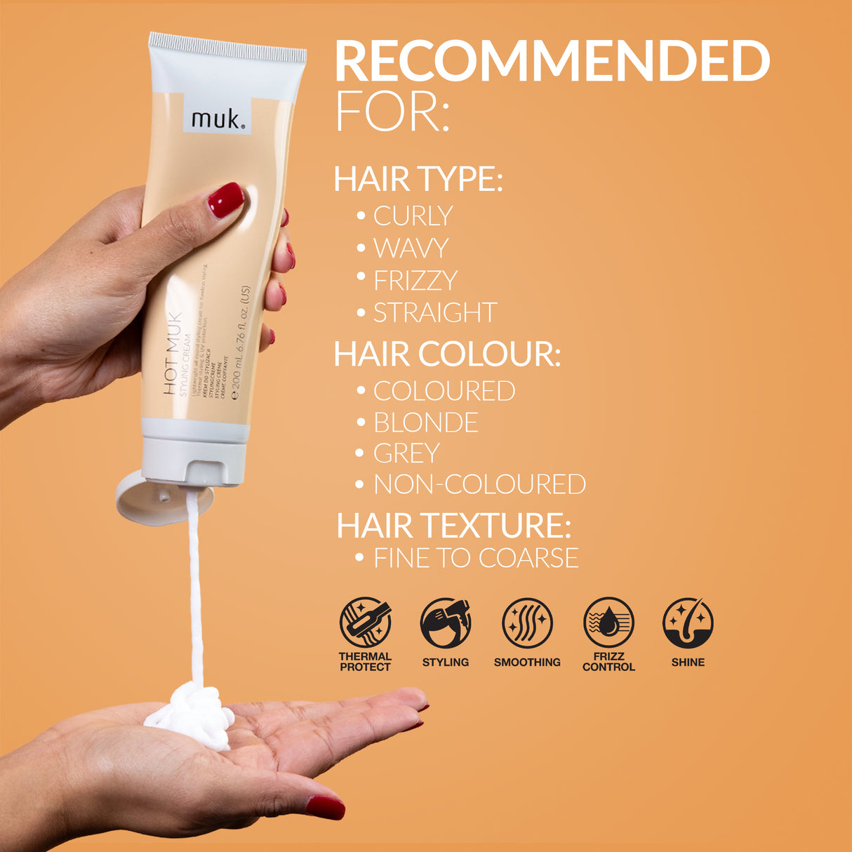 Hot muk Styling Cream