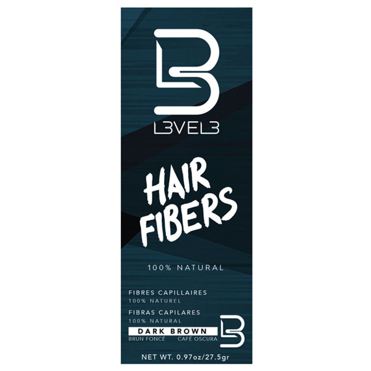 L3VEL 3 Hair Fibers Dark Brown Tommy Gun's Australia