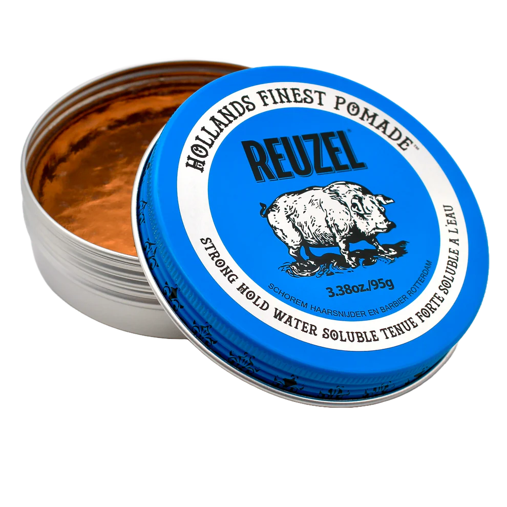 Blue Strong Hold High Sheen Pomade