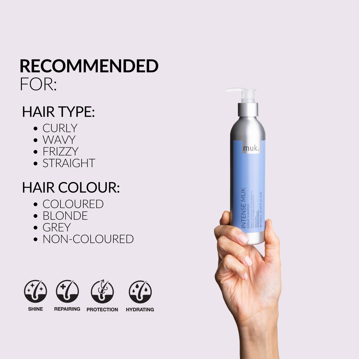 Intense muk Repair Shampoo