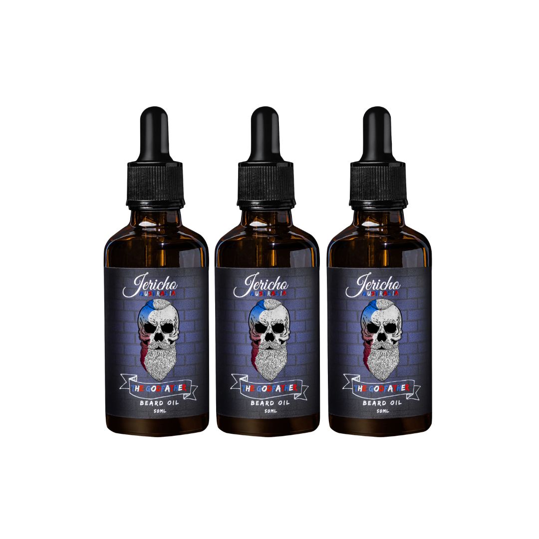 The Godfather Beard Oil Trio