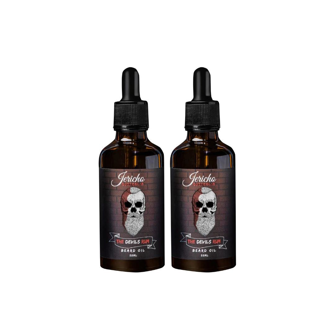 The Devil's Rum Beard Oil Duo
