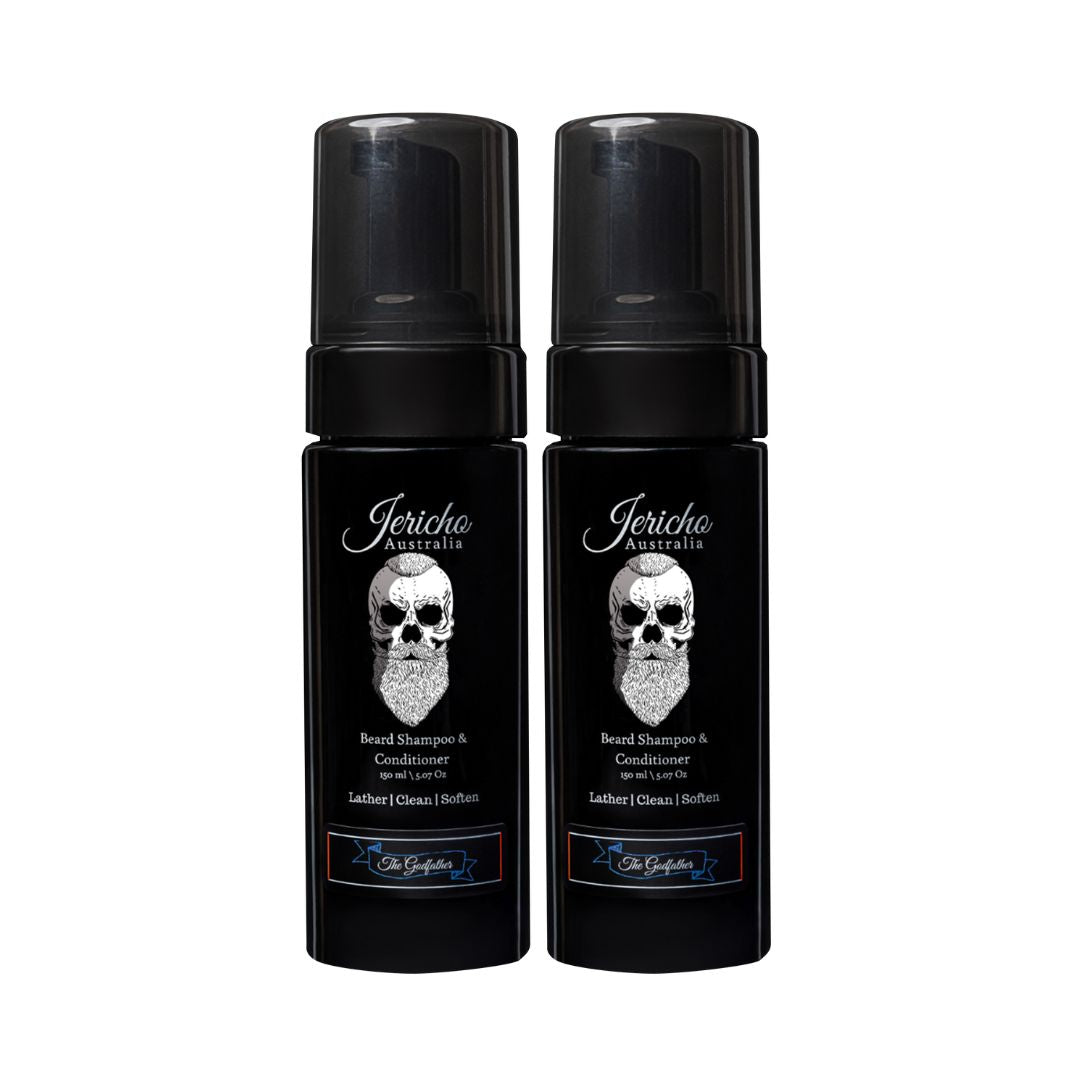 The Godfather 2-in-1 Beard Shampoo & Conditioner Duo
