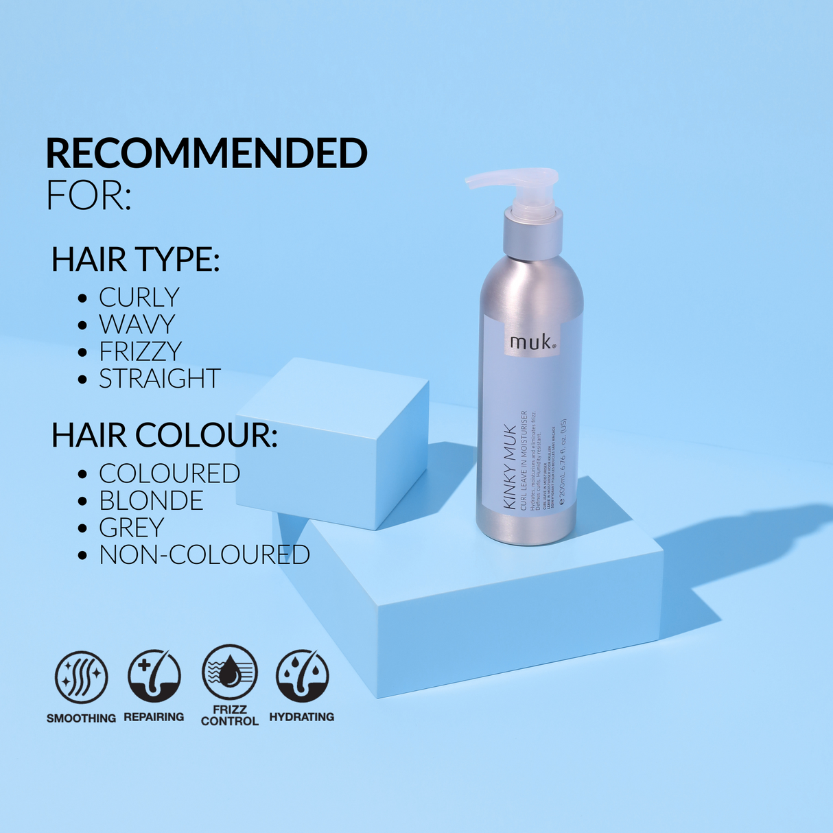 Kinky muk Curl Leave In Moisturiser