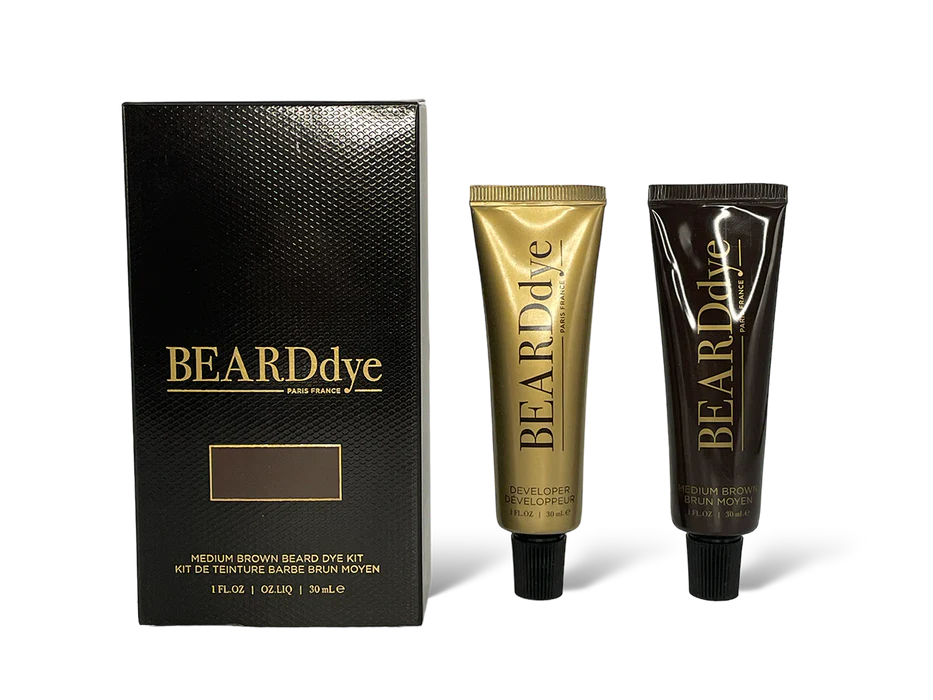 Beard Dye Kit - Medium Brown
