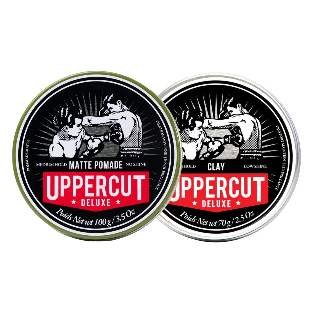 Uppercut Deluxe Clay & Matte Pomade Bundle