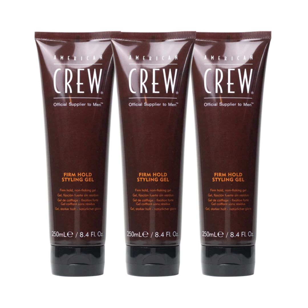 American Crew Firm Hold Styling Gel Trio