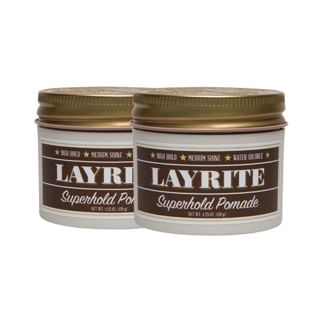 Layrite Superhold Pomade Duo