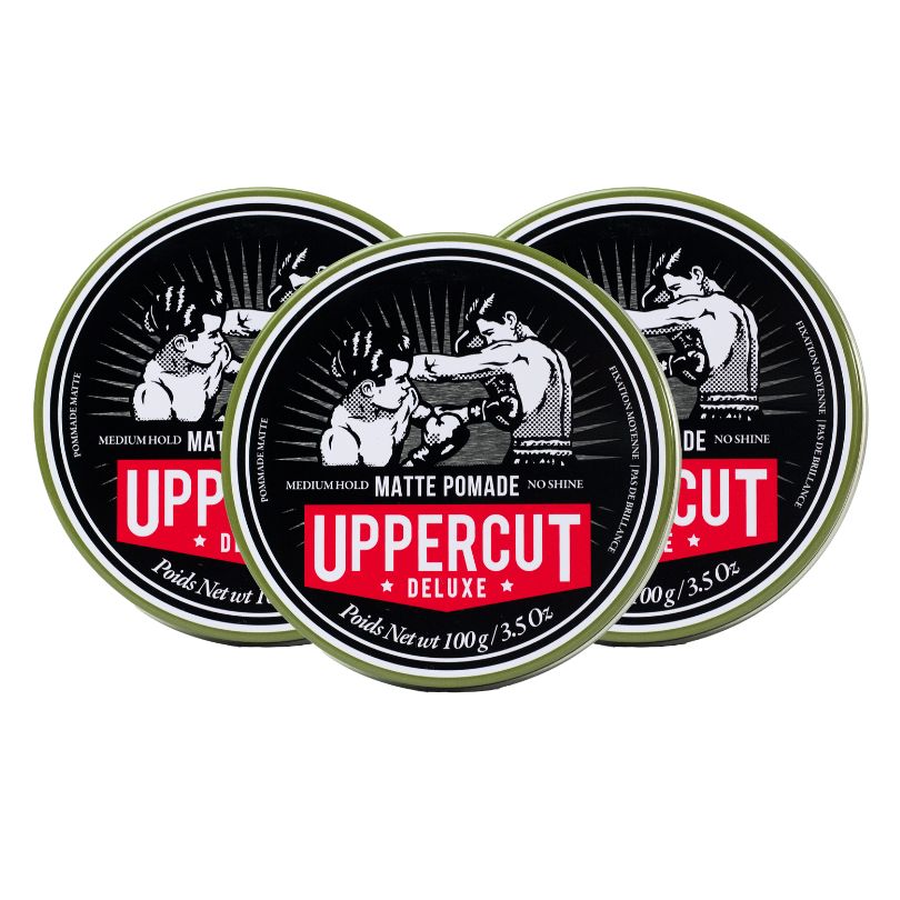 Uppercut Deluxe Matte Pomade Trio