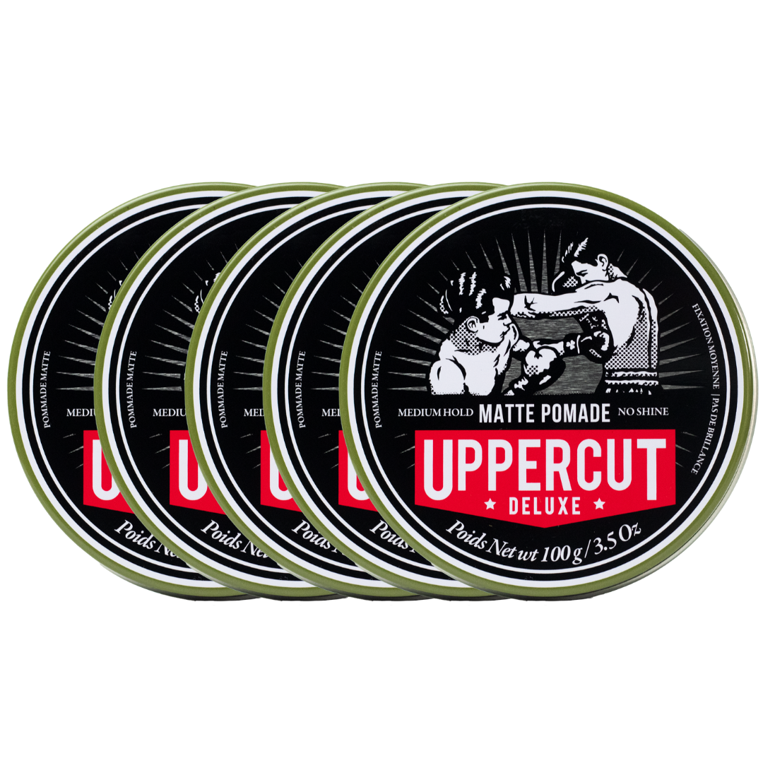 Uppercut Deluxe Matte Pomade Five Pack