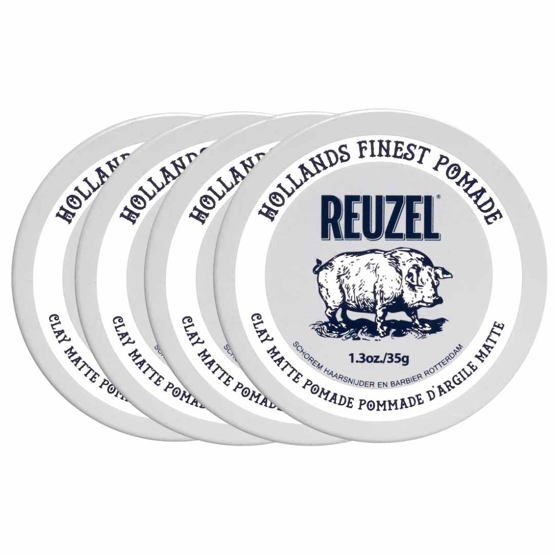 Reuzel Clay Matte Pomade Quad