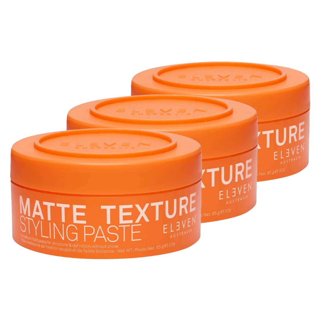 ELEVEN Matte Texture Styling Paste Trio