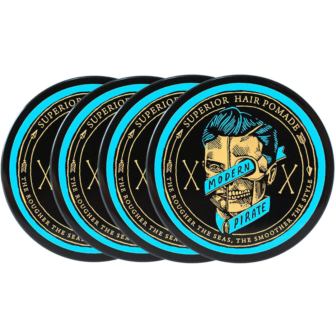 Modern Pirate Superior Hair Pomade Quad