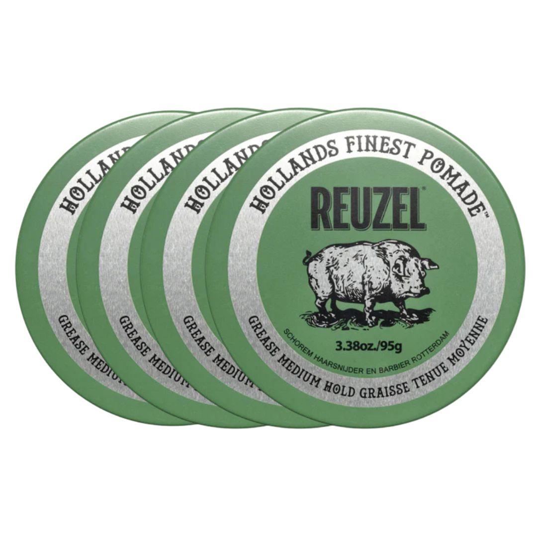 Reuzel Green Pomade Grease Quad