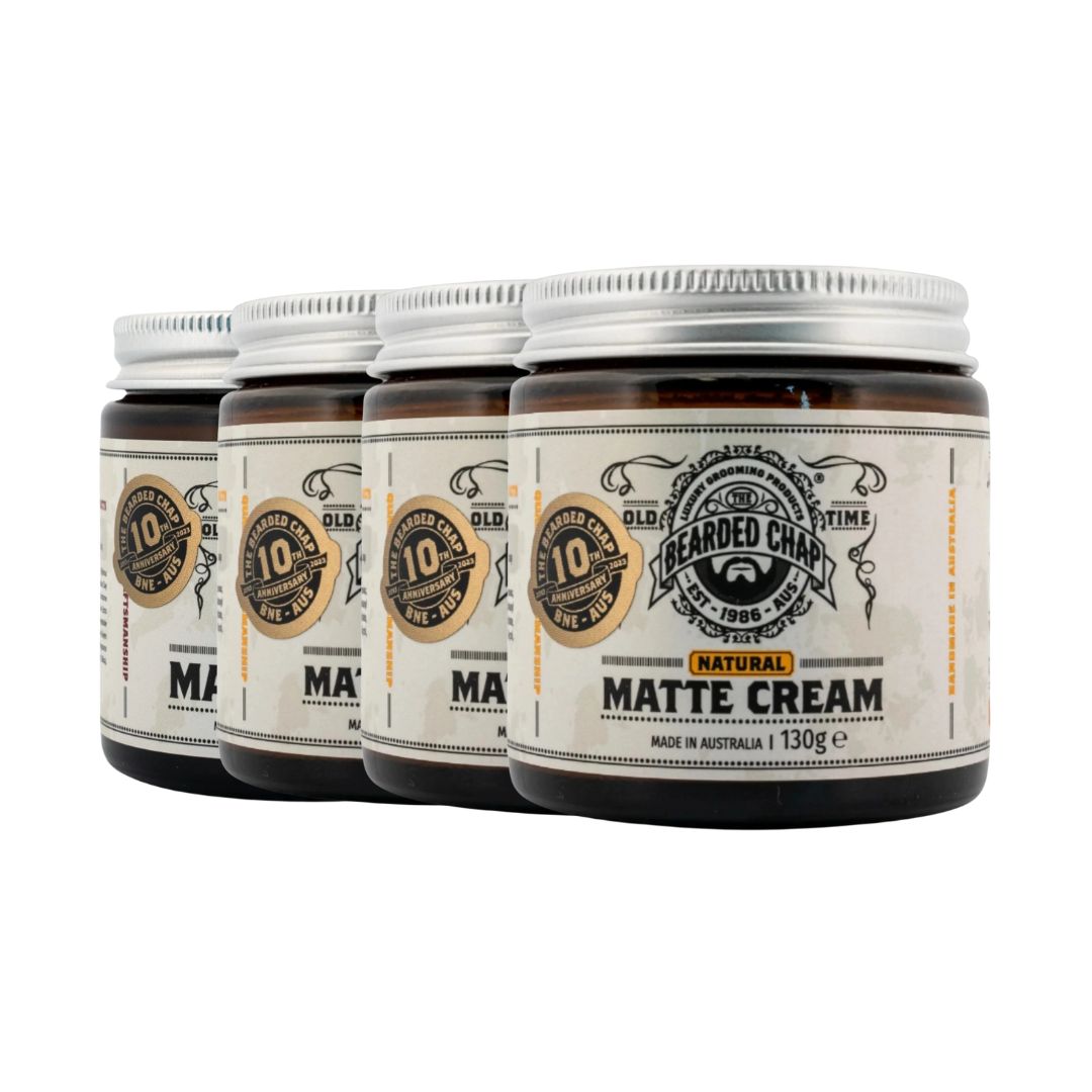 The Bearded Chap Natural Matte Cream Quad