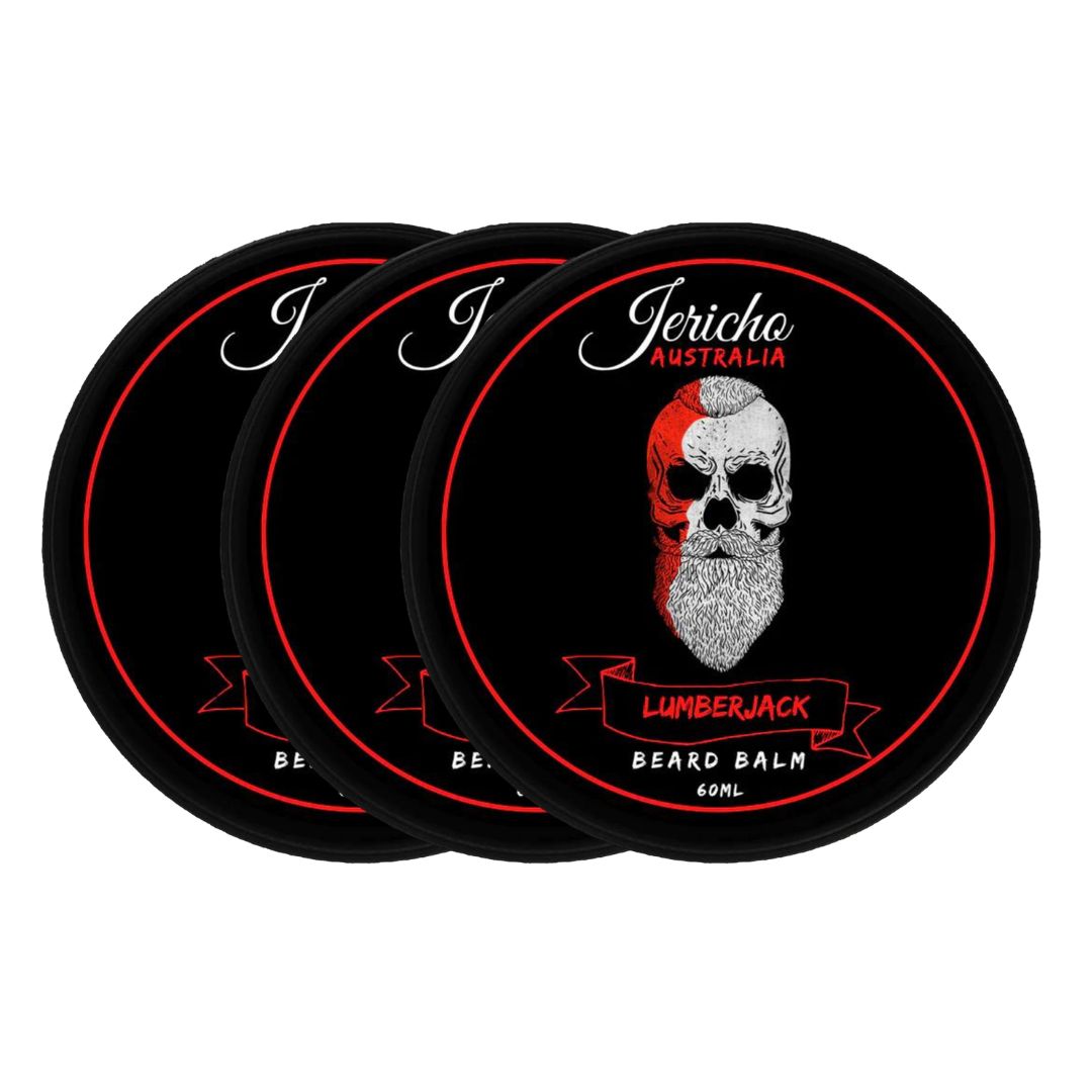 Lumberjack Beard Balm Trio