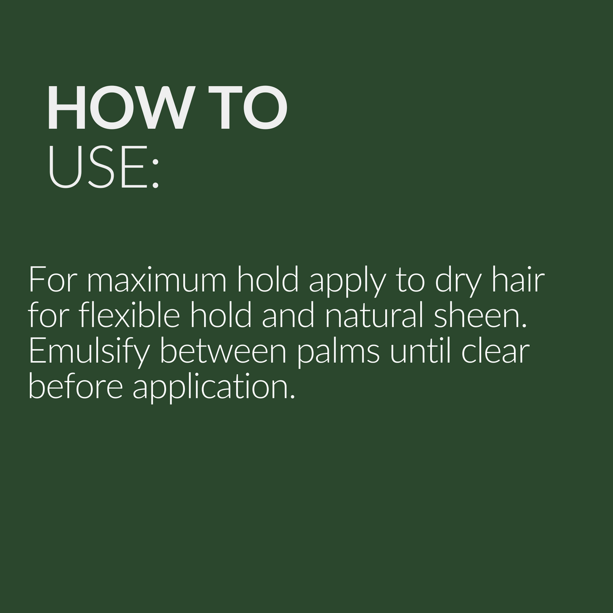 Rough muk Forming Cream