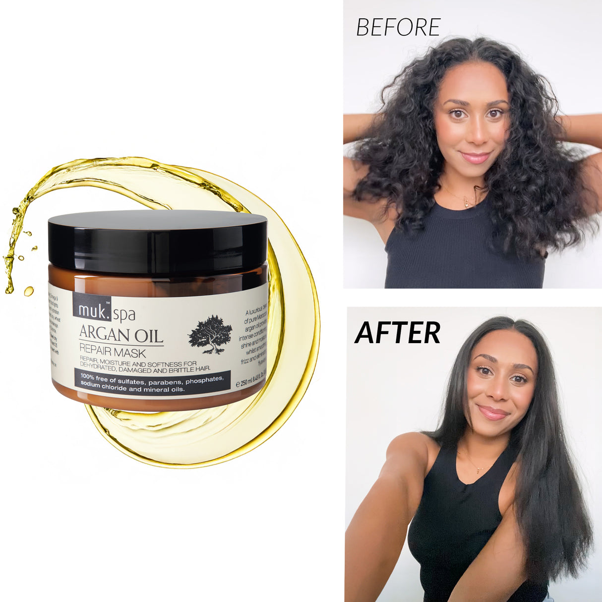 muk Spa Argan Oil Repair Mask