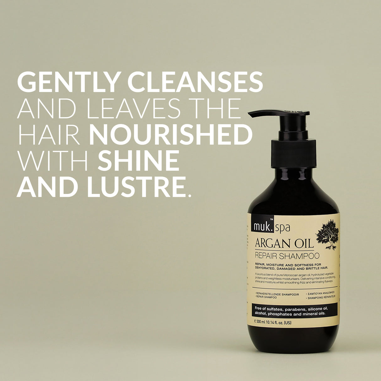 muk Spa Argan Oil Repair Shampoo