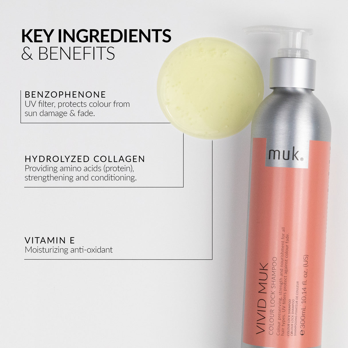 Vivid muk Colour Lock Shampoo