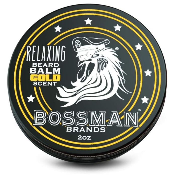 Bossman Relaxing Beard Balm - Gold