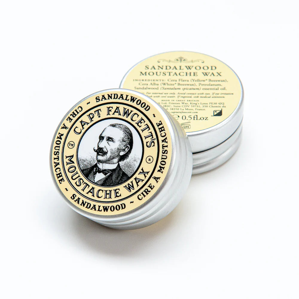 Captain Fawcett's Moustache Wax - Sandalwood