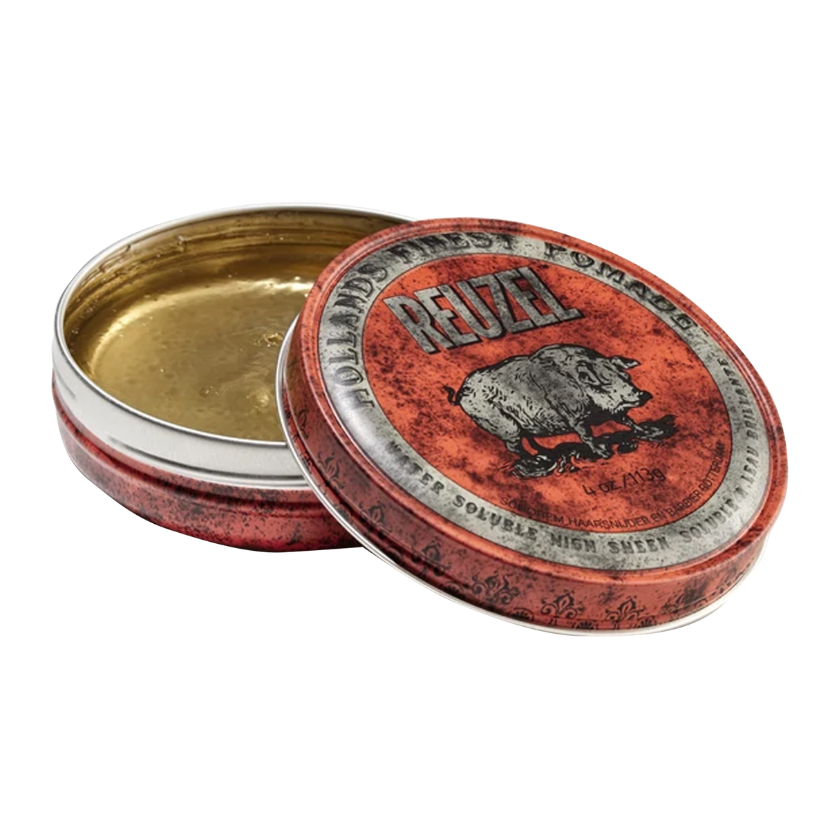 Red High Sheen Water Soluble Pomade