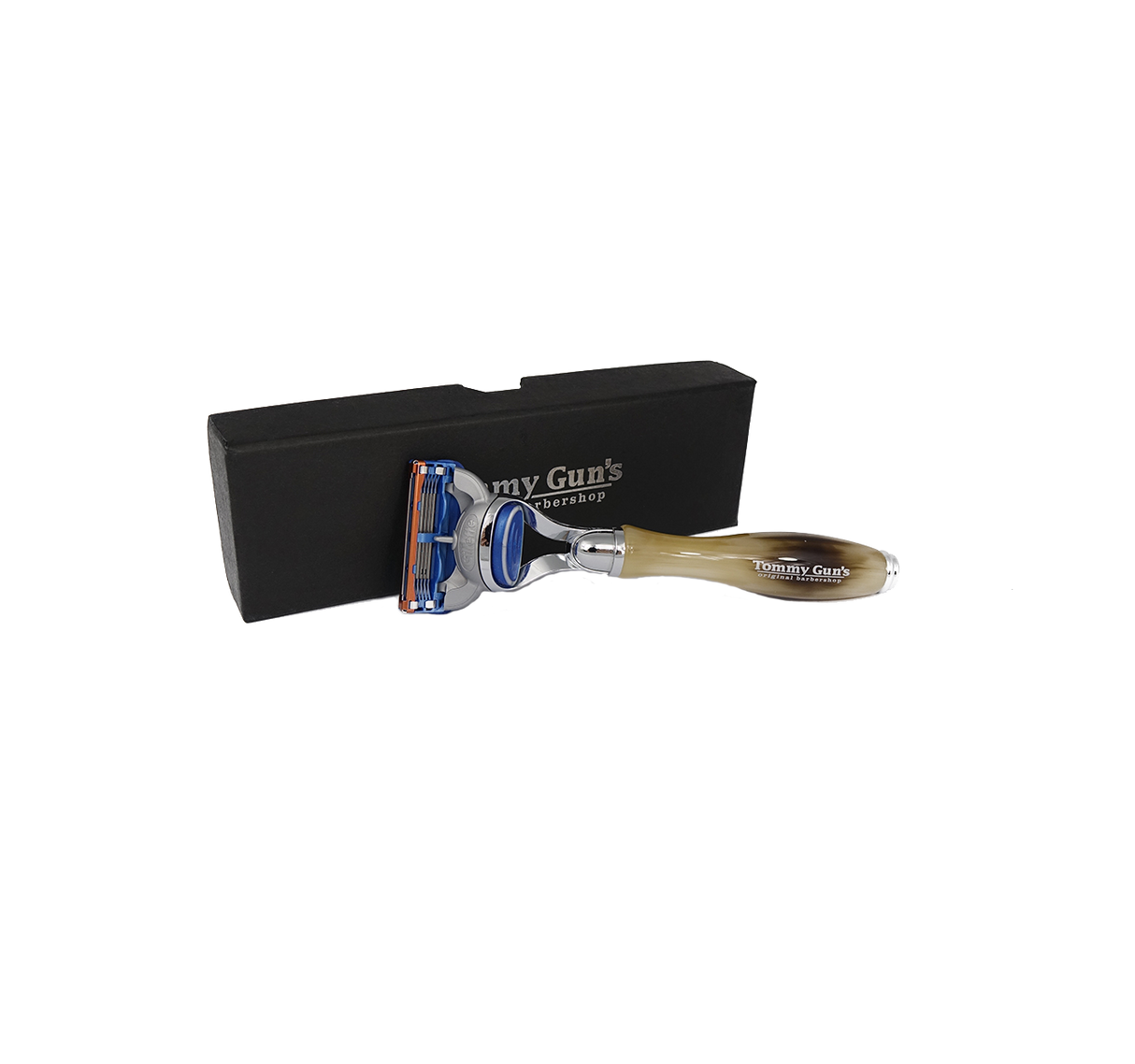 Tommy Gun's Shave Tommy Guns Fusion Razor Polyester Faux Horn FU-03FH