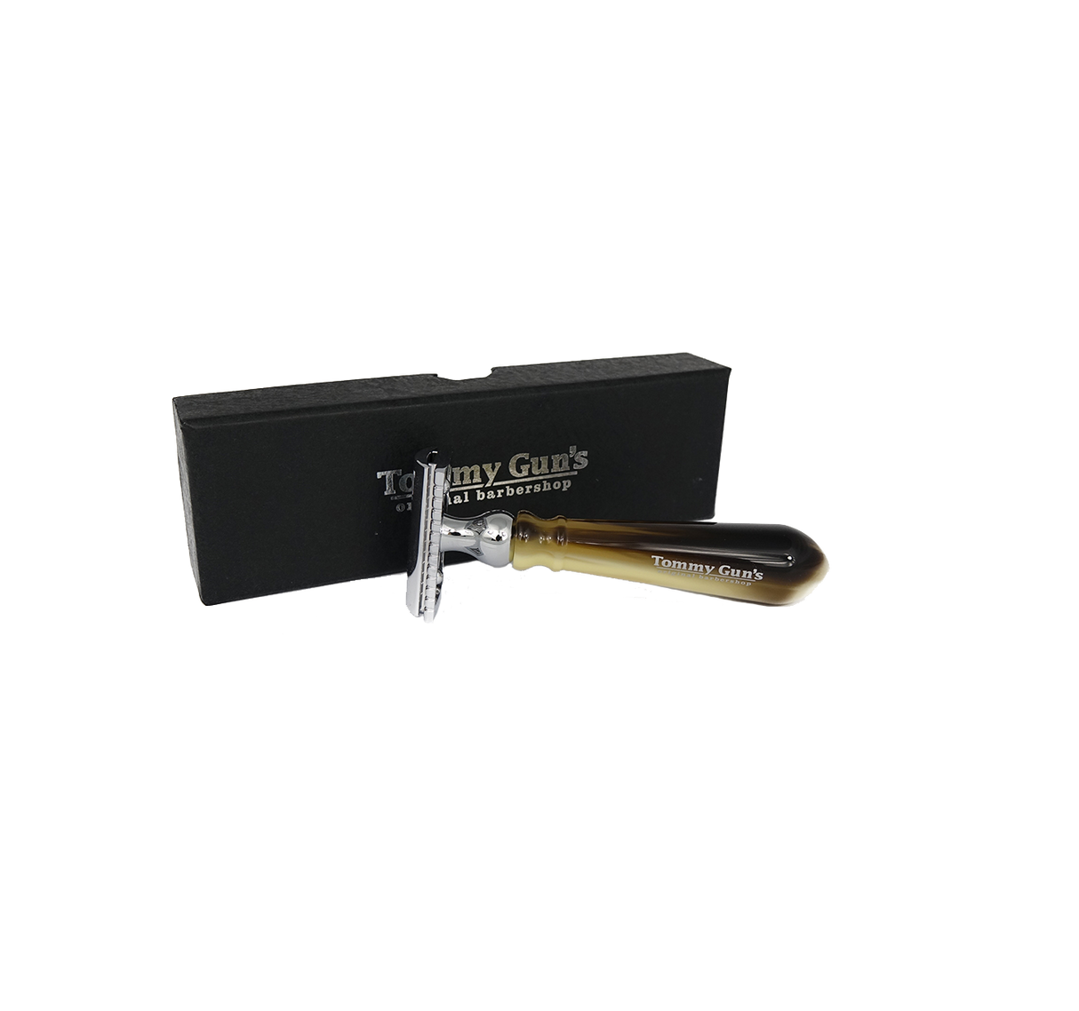 Tommy Gun's Safety Razor Polyester Colour Faux Horn DE-05FH