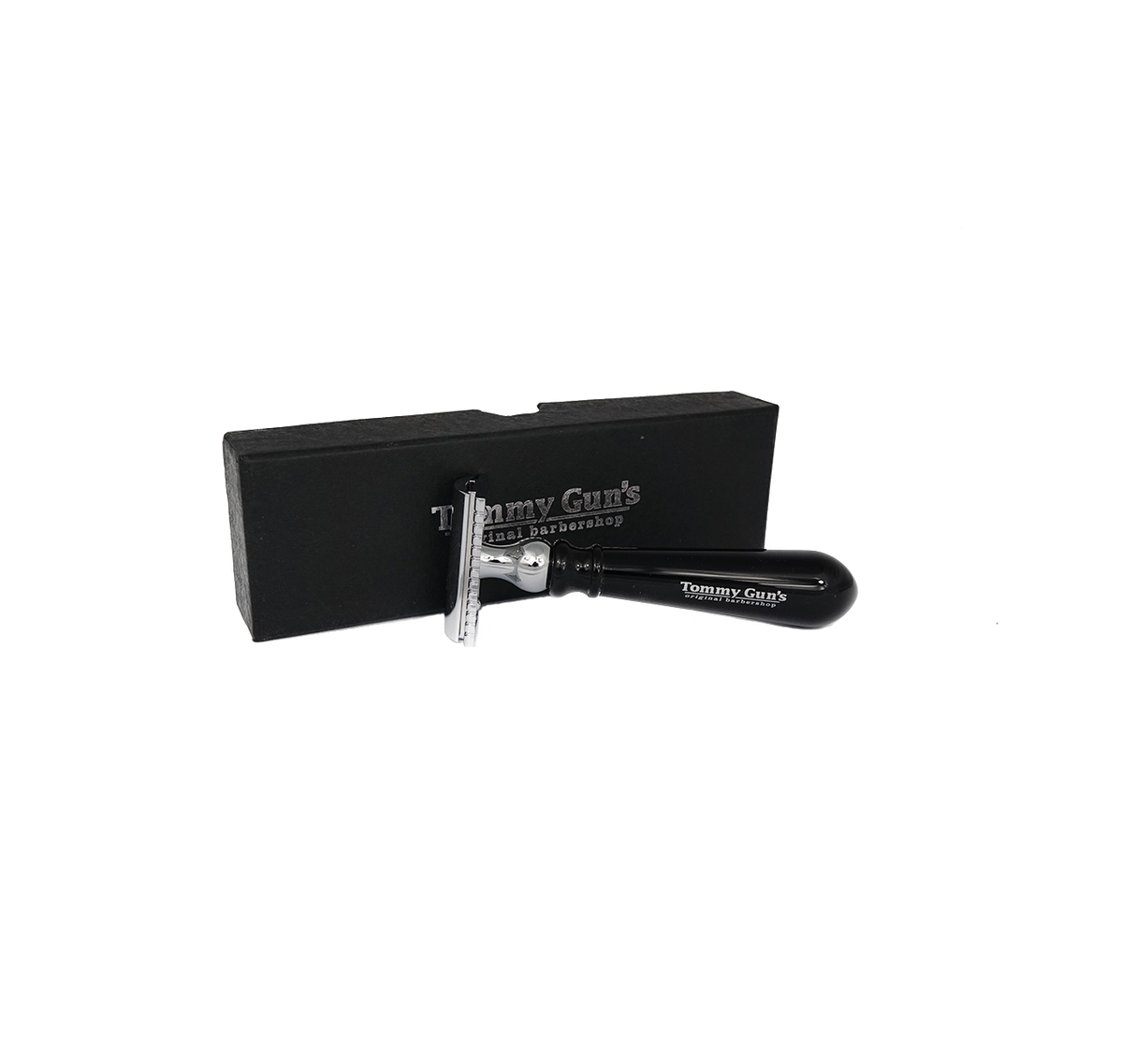 Tommy Gun's Safety Razor Resin Black DE-05EB