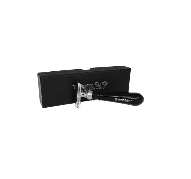 Tommy Gun's Safety Razor Resin Black DE-05EB