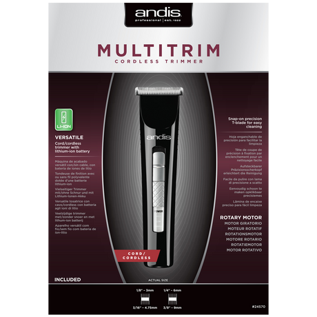 Andis Multi Trim Cordless Trimmer