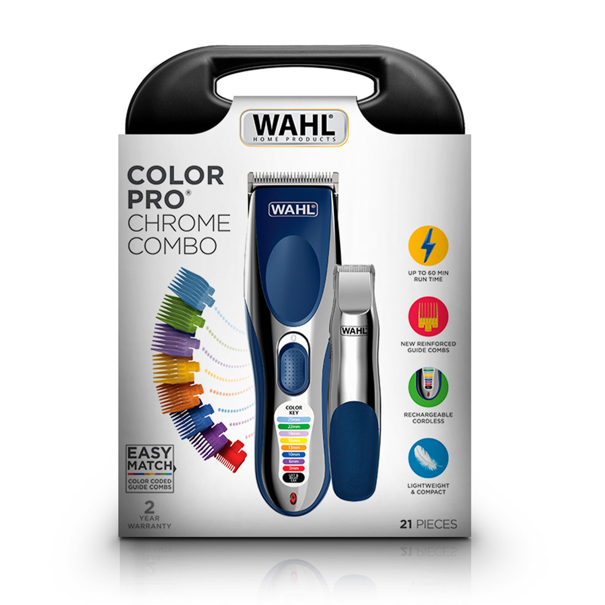 Wahl Colour Pro Cordless Clipper & Trimmer