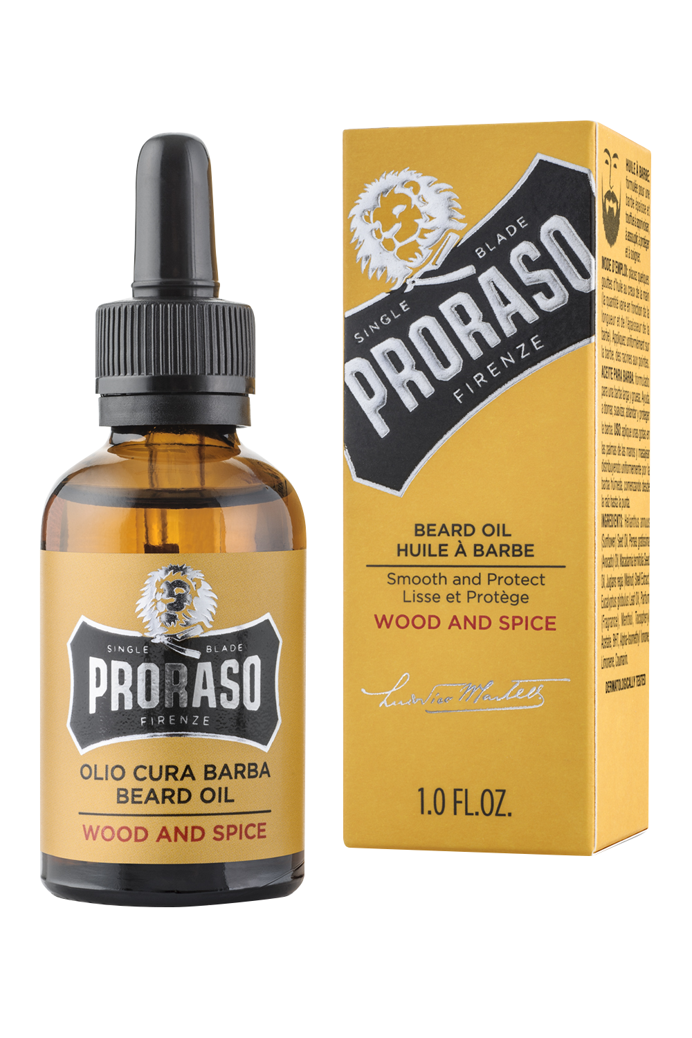 Proraso Beard Oil Wood & Spice