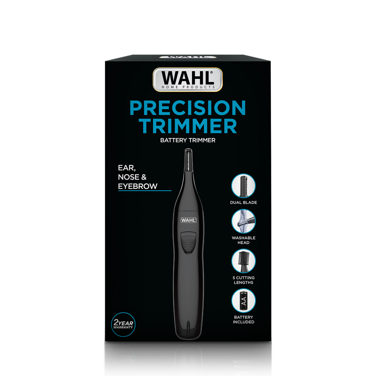 Wahl Precision Ear, Nose & Brow Battery Trimmer