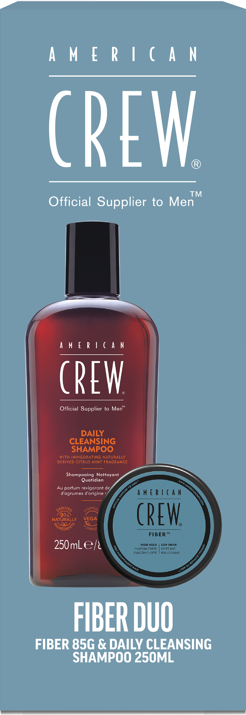 Daily Cleansing Shampoo & Fiber Duo