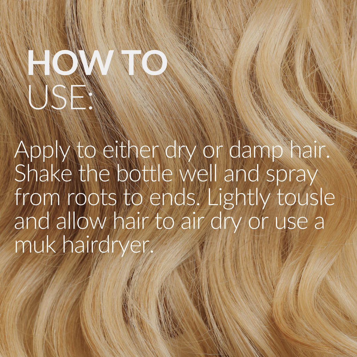 Beach muk Sea Salt Spray