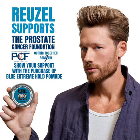 Blue Extreme Hold Matte Pomade – PCF Limited Edition
