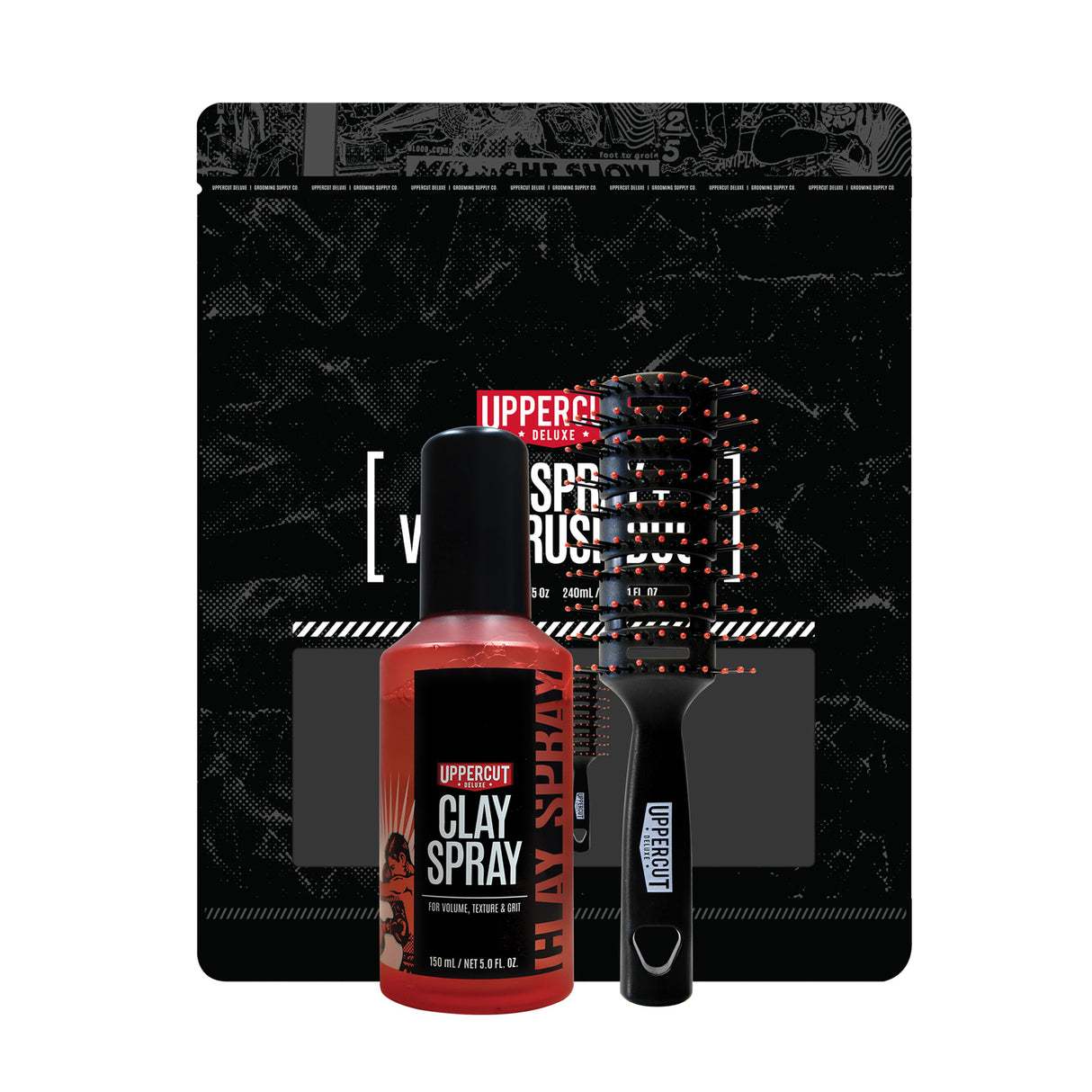 Clay Spray + Vent Brush Duo