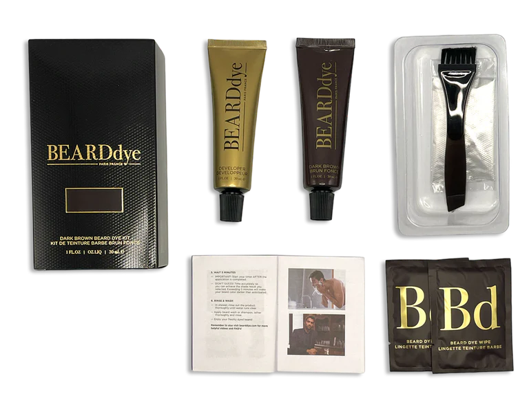 Beard Dye Kit - Medium Brown