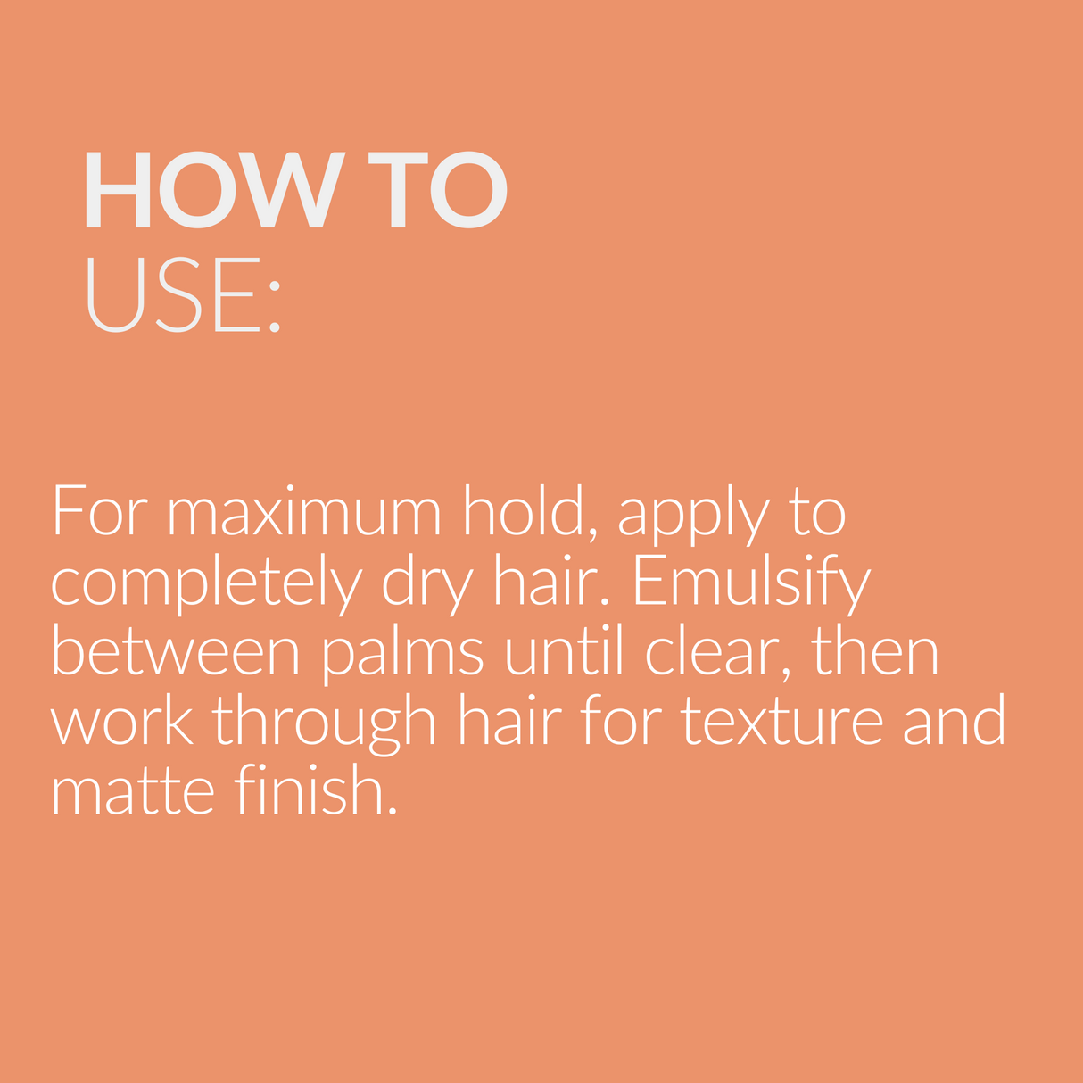 Dry muk Styling Paste