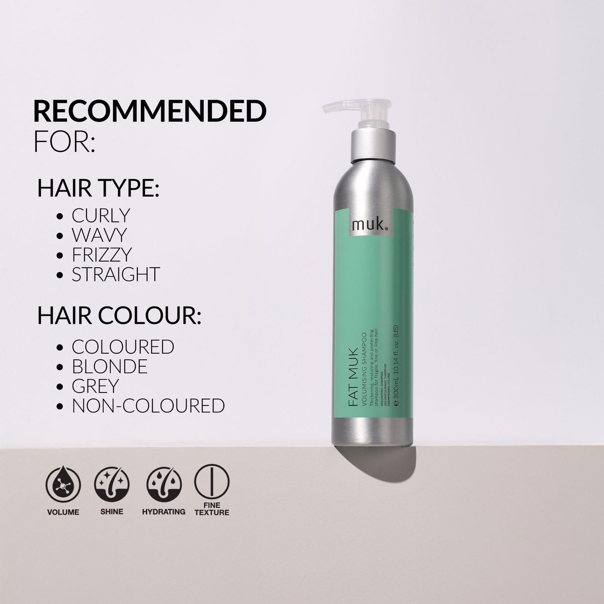 Fat muk Volumising Shampoo