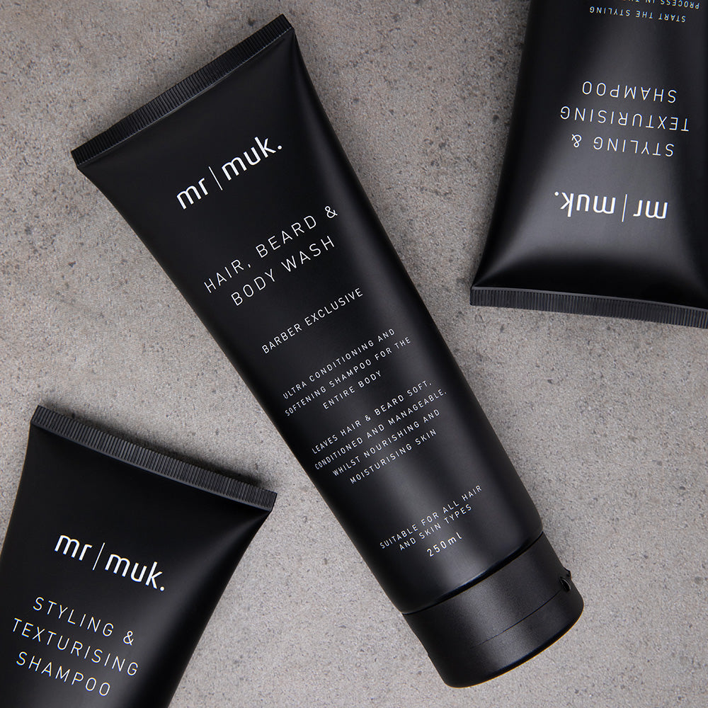 mr muk Hair, Beard & Body Shampoo