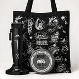 Onyx Black Clipper & Reuzel Extreme Hold Pack