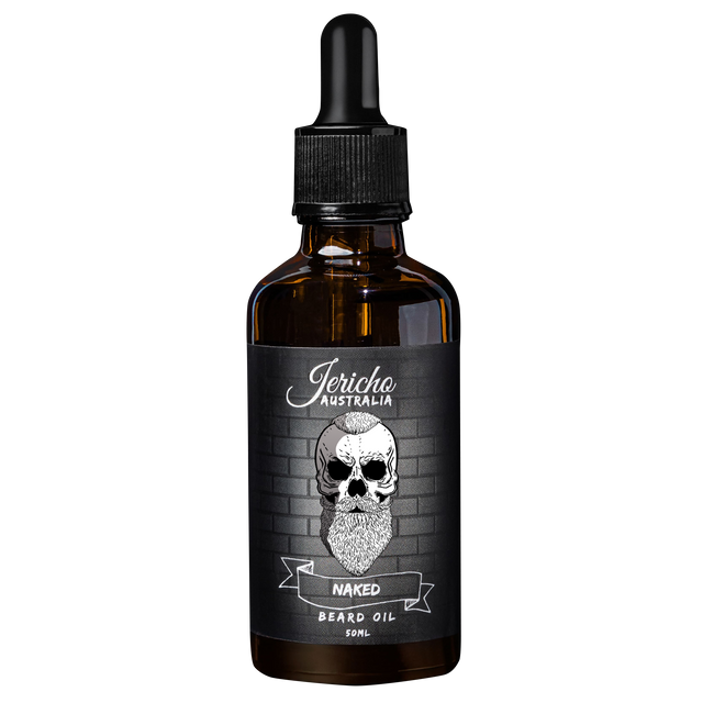 JerichoNaked Beard Oil (Unscented)