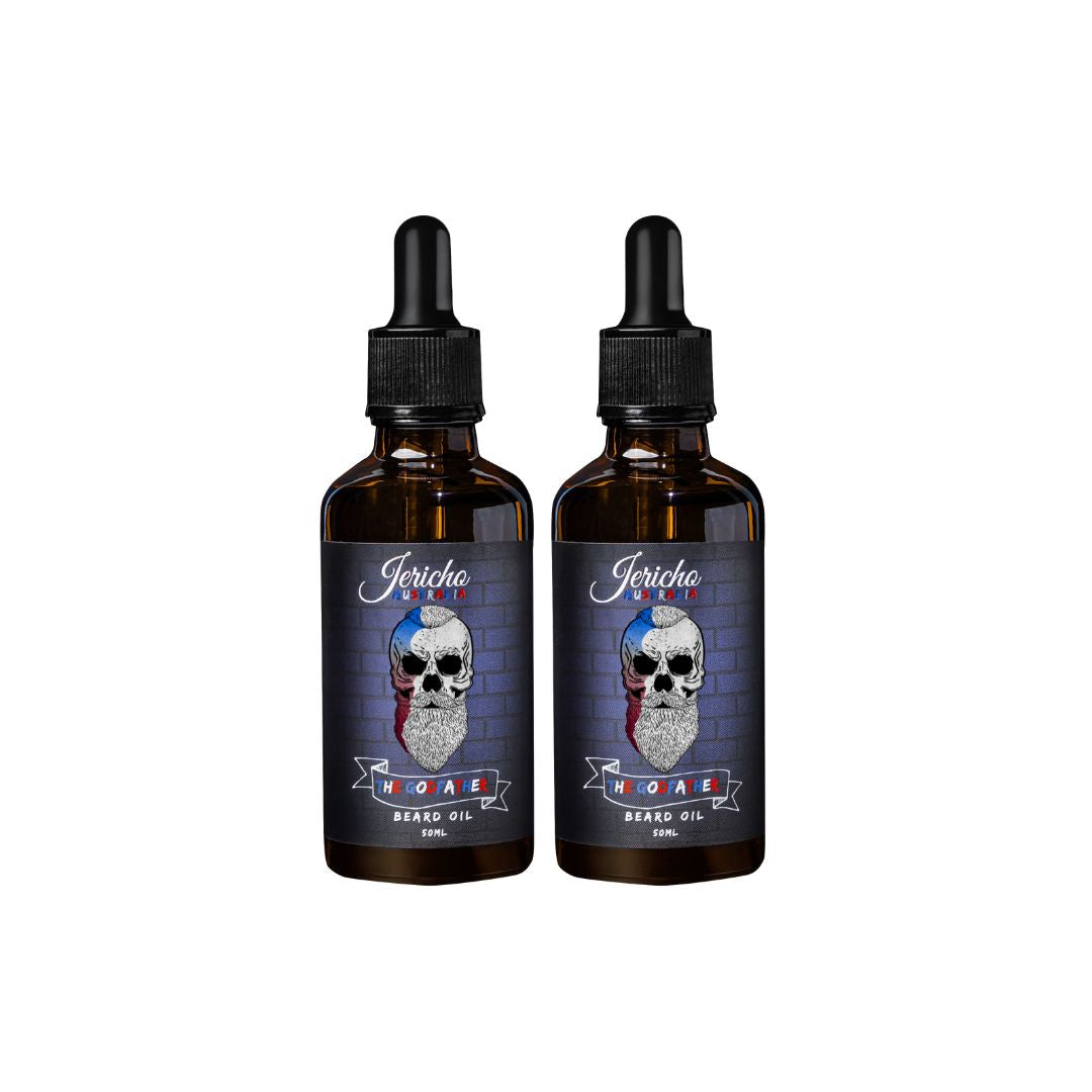 The Godfather Beard Oil Duo