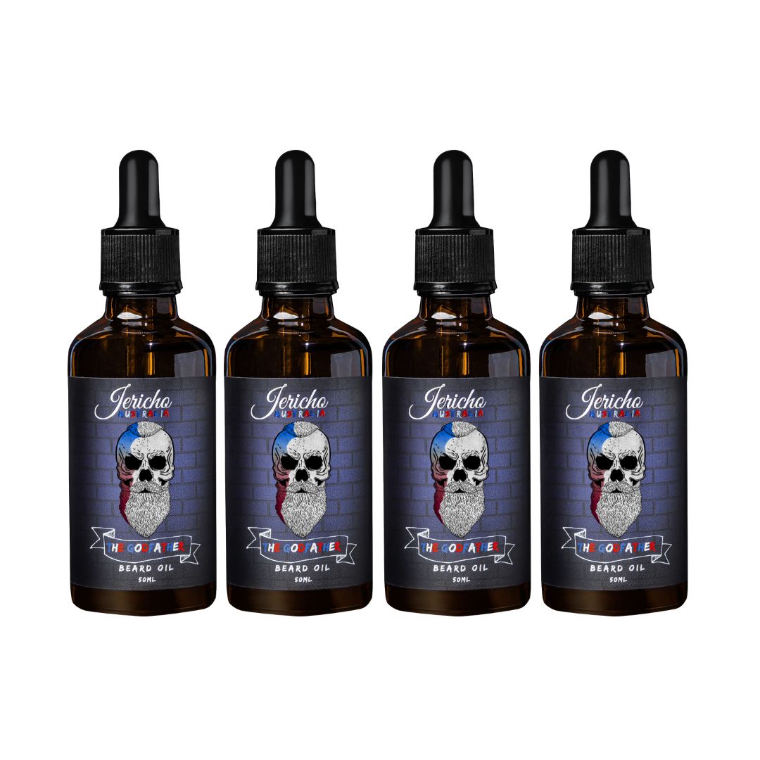 The Godfather Beard Oil Quad