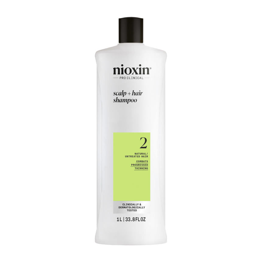 Nioxin Hair Thickening System 2 Shampoo 1 Litre – Tommy Gun's
